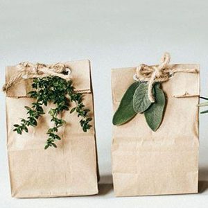 Brown Paper Bags don't have to be boring!