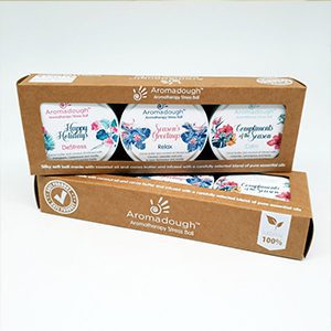 Printed boxes for Aromadough