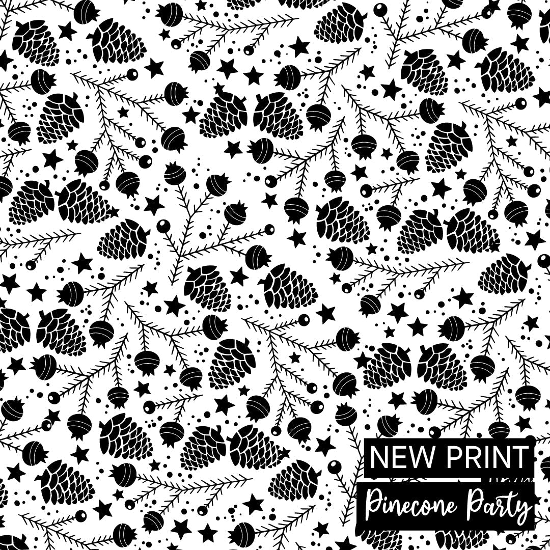 Pinecone Party Print