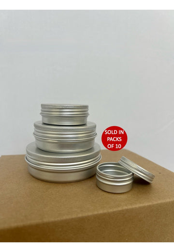 60g Aluminium Tin (Pack of 10)