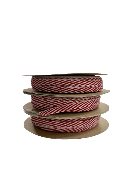 6mm x 20m Candy Stripe Ribbon