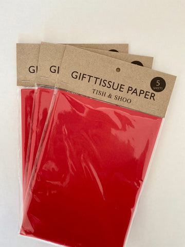 Red Tissue Paper