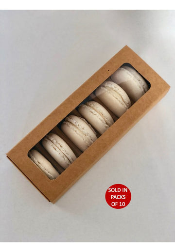 6 Macaron Display Box (Kraft) 190x70x60mm (Pack of 10)