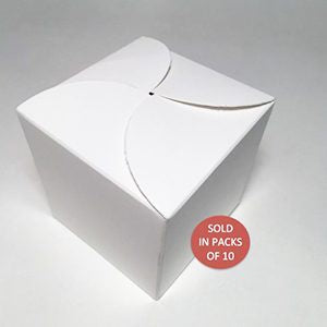 Asian Style Cupcake Box (White)