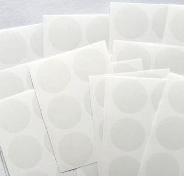Transparent Sealing Stickers (50mm) Pack of 30