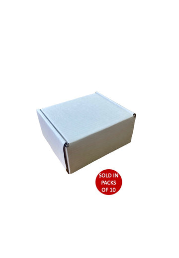 Protective White Box 120x100x55mm (Pack of 10)